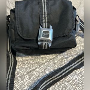 Canvas Corvette buckle purse